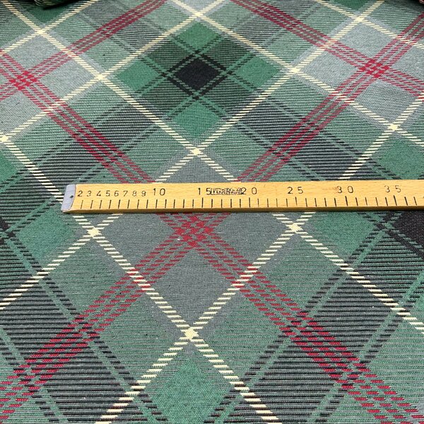 Ervi gobelínový prehoz na sedačku/posteľ - Tradičný zelený tartan