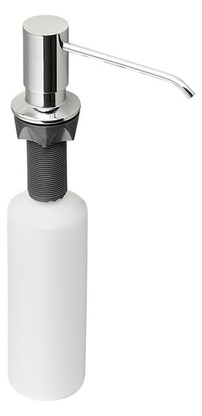Sapho Sapho, Zápustný dávkovač mydla, predĺžená hubica, okrúhly, chróm, SP023L