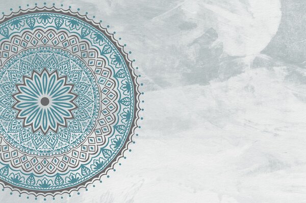 Tapety Tyrkysová mandala, Fototapety priemyselný štýl, u98495v2 : Uwalls.sk