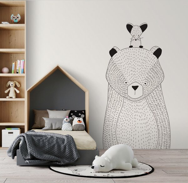 Tapety Medvedík a radosť, Detské fototapety, u98483 : Uwalls.sk
