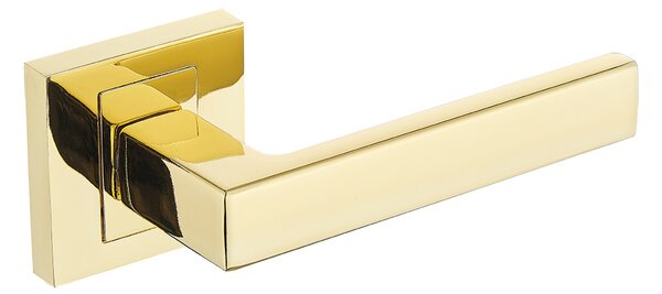 Kuchinox Qubik, kľučka na dvere, zlatá lesklá, LAV-KG2_G00A