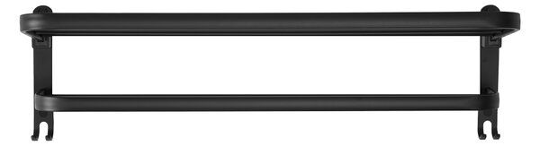 Gamma Gamma, vešiak na uteráky 59cm, čierna matná, GMA-UWS-BK