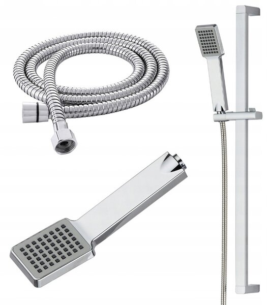 Gamma Zn3, sprchový stĺp s ručnou sprchovou hlavicou 62cm, chrómová, GMA-ZN3-CH