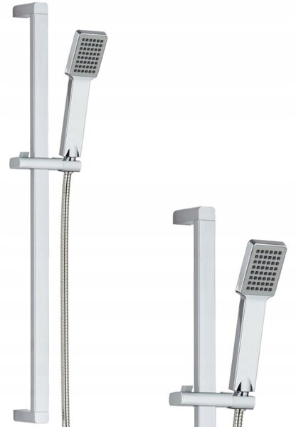 Gamma Zn3, sprchový stĺp s ručnou sprchovou hlavicou 62cm, chrómová, GMA-ZN3-CH