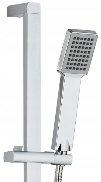 Gamma Zn3, sprchový stĺp s ručnou sprchovou hlavicou 62cm, chrómová, GMA-ZN3-CH