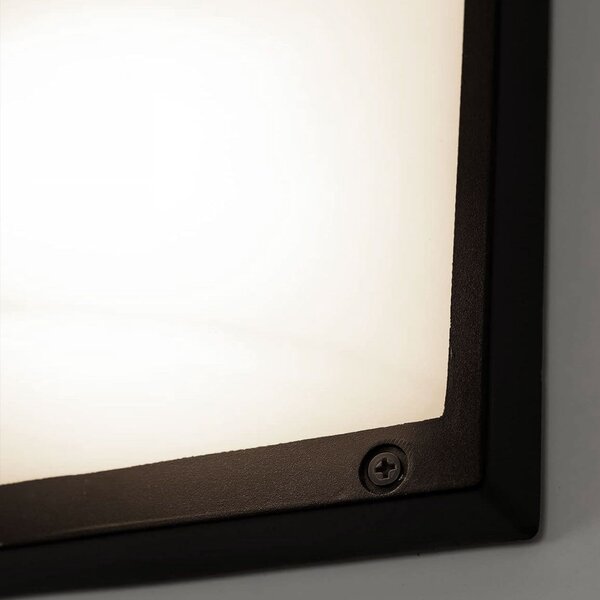 Toolight Toolight, nástenné svietidlo 24,5x18 cm, 1xE27, RSL013-1W, čierna, OSW-10246