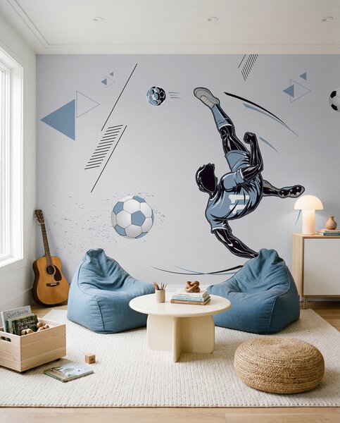Tapety Gól nožničkami, Fototapety Izba pre tínedžerov, Fototapety futbal, u98736 : Uwalls.sk