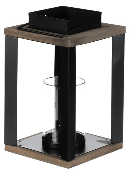 Lampáš čierny JS465-M