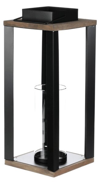 Lampáš čierny JS465-L