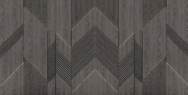 Tapety Drevené geometrické panely, Fototapety textúry, Fototapety drevo, u98885 : Uwalls.sk