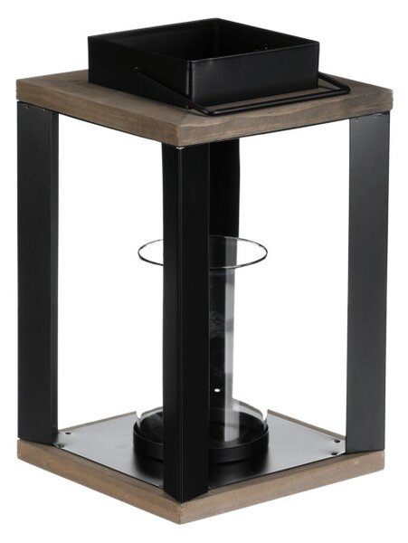 Lampáš čierny JS465-M