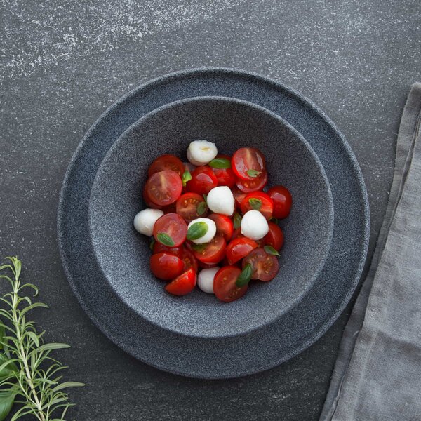 GRANIT nr.4 raw - sada porcelánových tanierov pre 6 os