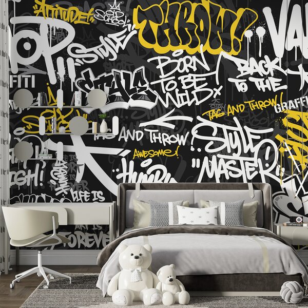 Tapety Rytmus mestského graffiti, Fototapety street art, u98895 : Uwalls.sk