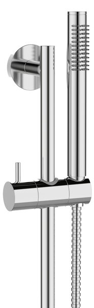 Invena Alonia, sprchový stĺp s ručnou sprchovou súpravou, 1-funkcia, chrómová, INV-AU-70-Z01-V