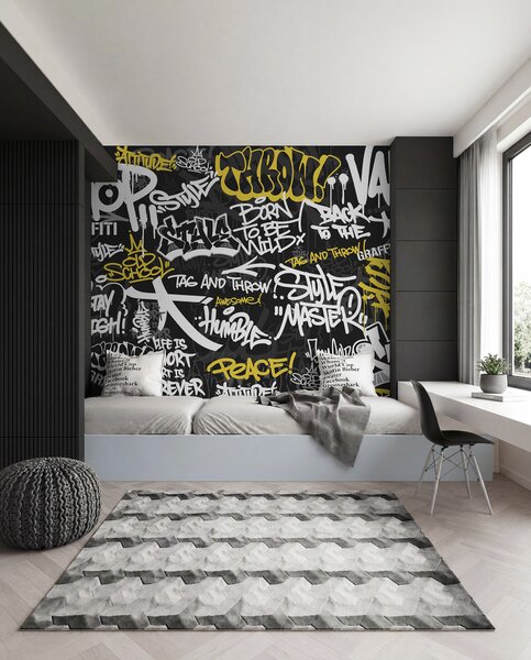Tapety Rytmus mestského graffiti, Fototapety street art, u98895 : Uwalls.sk