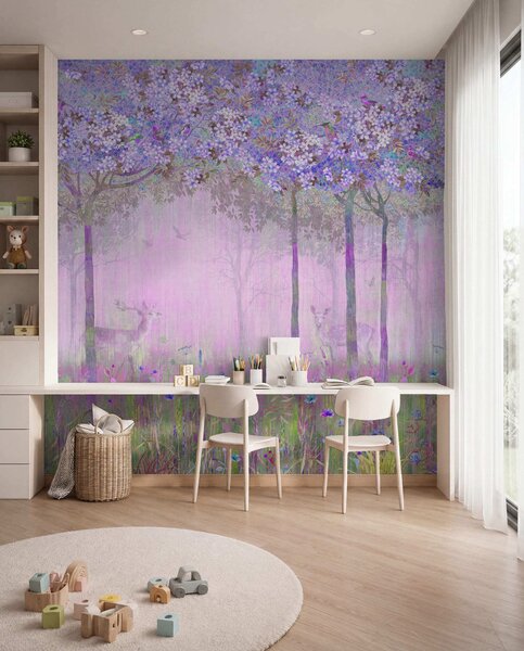 Tapety Kvitnúci les — Orgovánová, Detské fototapety, u62100v2 : Uwalls.sk