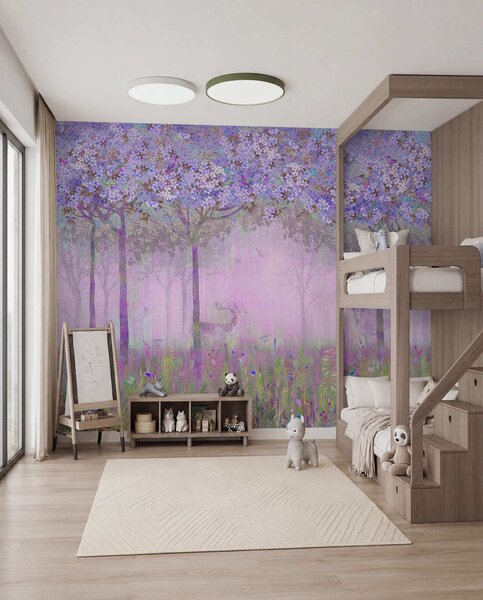 Tapety Kvitnúci les — Orgovánová, Detské fototapety, u62100v2 : Uwalls.sk