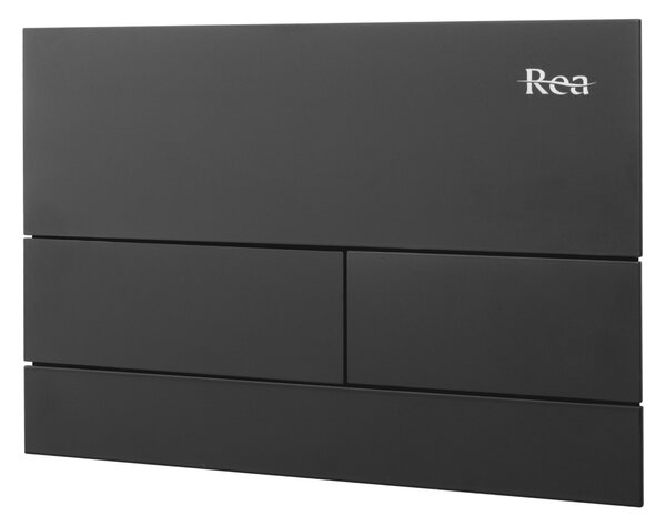 Rea, tlačidlo na splachovanie k podomietkovým systémom WC K011A-Q Rea T, čierna matná, REA-E0056