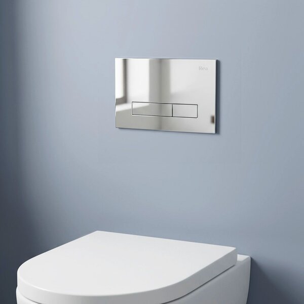 Rea Rea, Ovládacie tlačidlo k podomietkovým systémom WC HD K011A-Q Chrome, REA-E9561