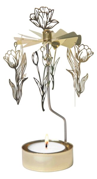 Rotujúci svietnik Tulips