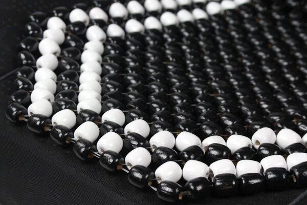 Cappa Poťah sedadla BEADS masážny guličkový 1ks čierny