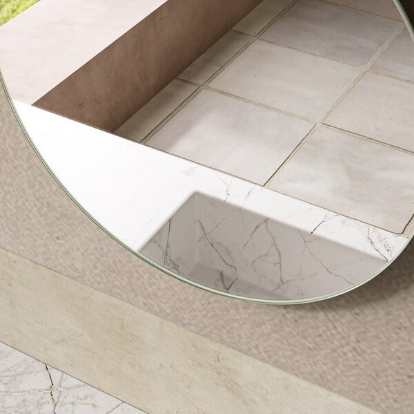 Erga Round, okrúhle zrkadlo 30cm, ERG-V01-ROUND-3030-CL