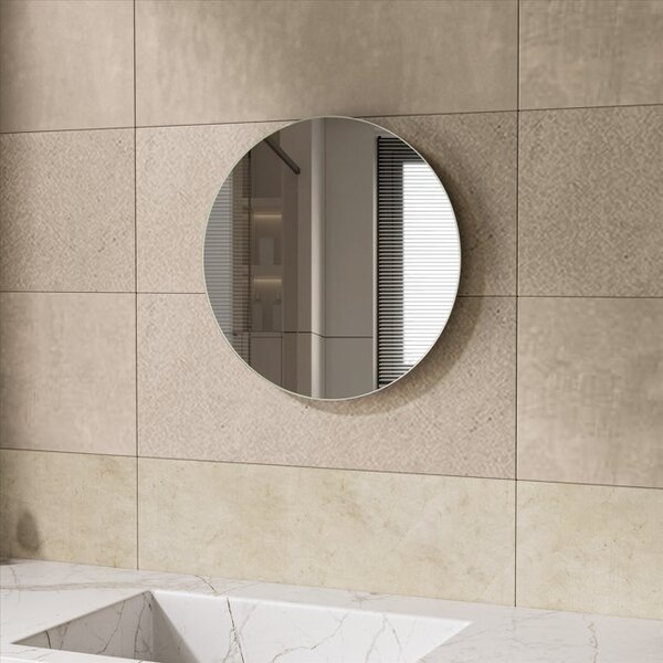 Erga Round, okrúhle zrkadlo 40cm, ERG-V01-ROUND-4040-CL