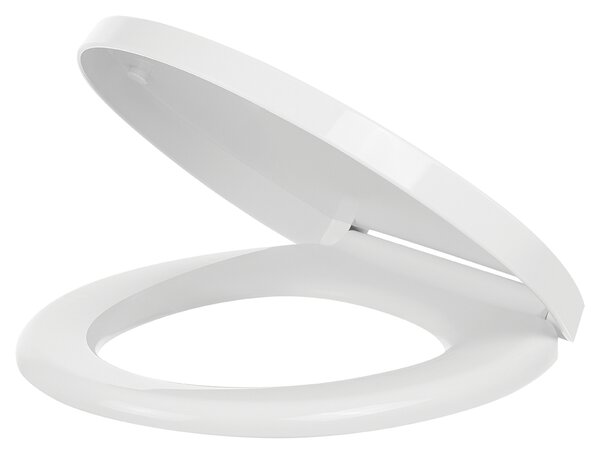 Kuchinox Standard, WC sedadlo z polypropylénu 447x370 mm, soft-close, biela, LAV-ADA_611E