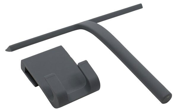 Mereo Mereo, stierka na sklo silikónová, 280 mm, s držiakom, šedá, MER-CK20G