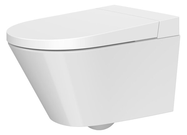 Mereo Mereo, WC s integrovaným elektronickým bidetom, RIMLESS, 592x380x430 mm, keramické, so sedátkom, MER-VSD110S2