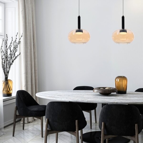 Luster na lane BUENO 1xGX53/9W/230V pr. 25 cm dymovo-béžový