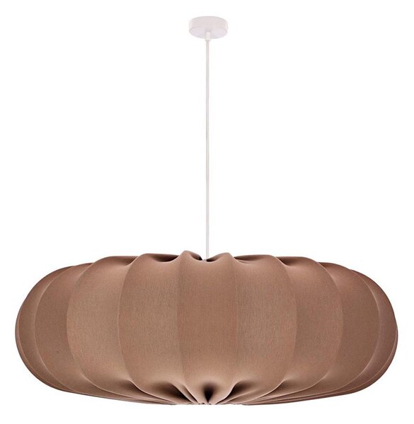 Luster na lanku CAFEE 1xE27/40W/230V priemer 66 cm hnedý