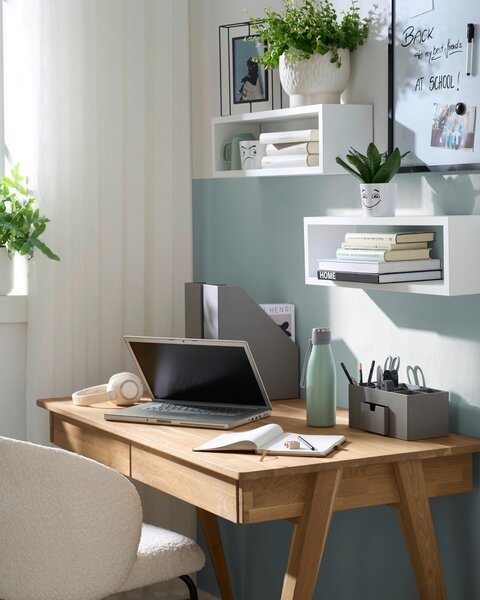 PÍSACÍ STÔL, divoký dub, 120/65/76 cm Linea Natura - Kancelárske stoly