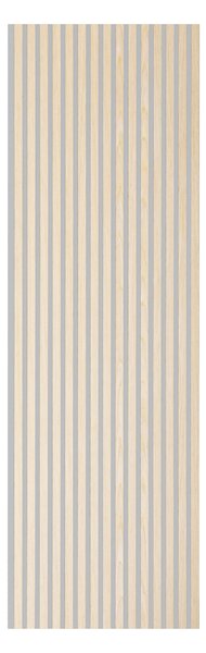 Akustický panel 244x60,5 cm - Dub svetlý so šedým podkladom