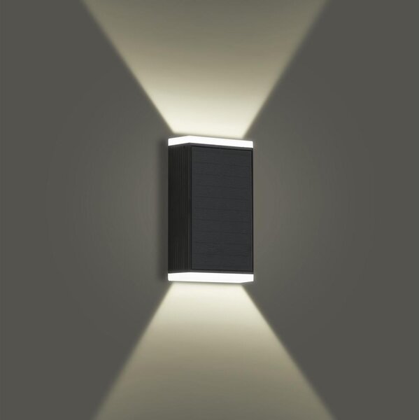 Brilagi - LED solárne nástenné svietidlo SUN GUARD LED/2W/3,7V 2000 mAh IP45