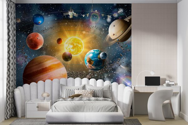 Tapety Cesta medzi planétami I, Dizajnové fototapety, u97222d1 : Uwalls.sk