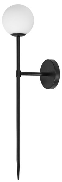 Toolight - Moderné nástenné svietidlo 75cm APP579-1W, čierna, OSW-08758