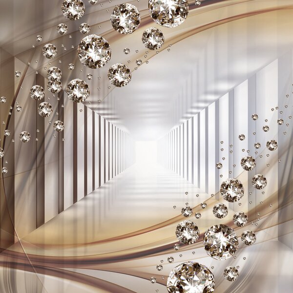 Tapety Kamienkový tunel, 3D fototapety, Fototapety 3d tunel, u79958d1 : Uwalls.sk