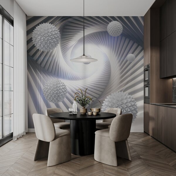 Tapety 3D tunel a gule, 3D fototapety, u03120d1 : Uwalls.sk