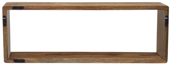 Polica na stenu Tina 150x35x22 indický masív palisander