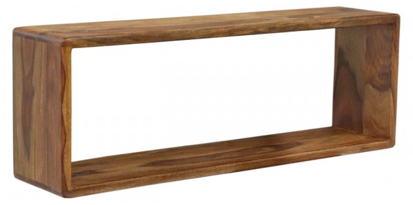 Polica na stenu Tina 150x35x22 indický masív palisander