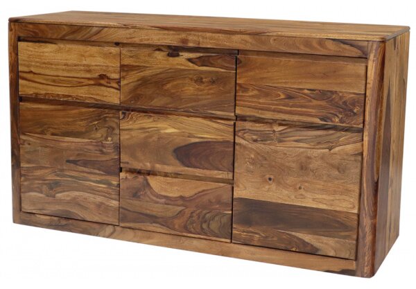 Komoda Tina 160x90x45 indický masív palisander