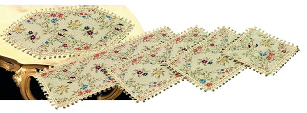 Behúň na stôl Chanell Jacquard Farba Viacfarebná Rozmery 40x85 cm