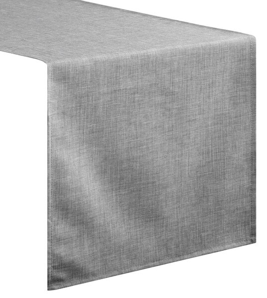 Dekorstudio Štóla na stôl KATE 40x140cm - strieborná