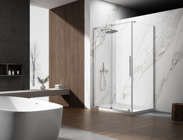 Gelco Gelco, SPIRIT obdĺžniková sprchová zástena 1000x800mm L/P varianta, GI1010GI3580