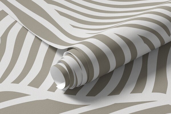 Tapety Lineárne hory bielej farby na béžovom podklade, 3D fototapety, Fototapety 3d geometrické postavy, w01214v2 : Uwalls.sk