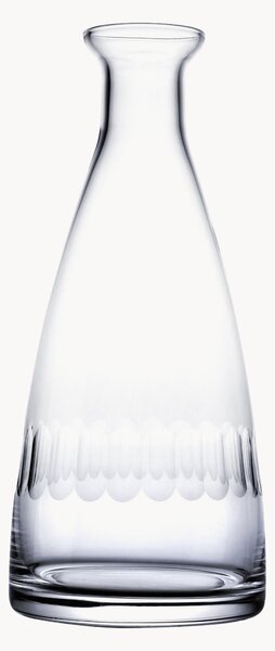 Ručne fúkaná krištáľová karafa Lens, 850 ml