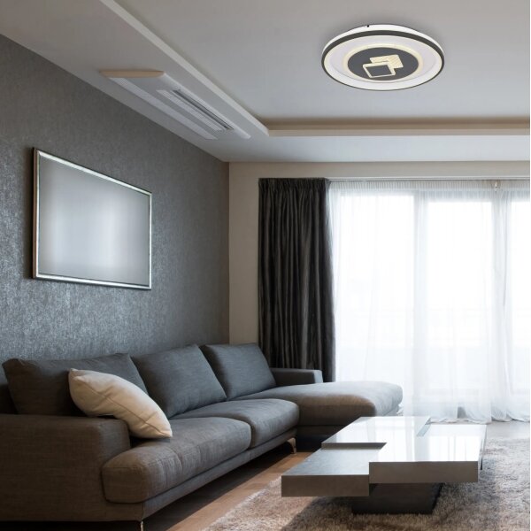 Globo 48454-46 - LED stmievateľné stropné svietidlo SUNDI 46W/230V 2700-6000K pr. 50 cm + diaľkový ovládač