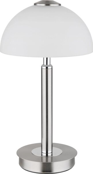 Globo 21953N - stmievateľná dotyková stolová lampa ULDIN LED/7W/230V 3000K matný chróm