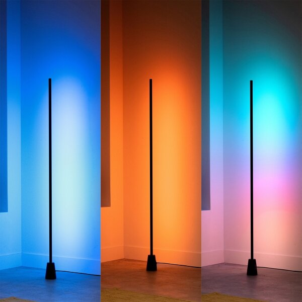 Philips -LED RGBIC Stmievateľná stojacia lampa GRADIENT LED/9,7W/230V 2200-6500K Wi-Fi